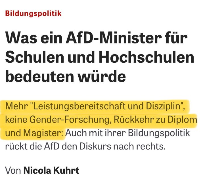 Das sagt einiges über den jetzigen Zustand aus